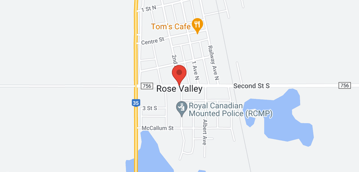 map of 116 Railway AVE E